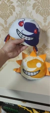 Plush flipping sun doll, plush flipping clown doll, plush toy sunflower doll, new style, 20 cm Specification image